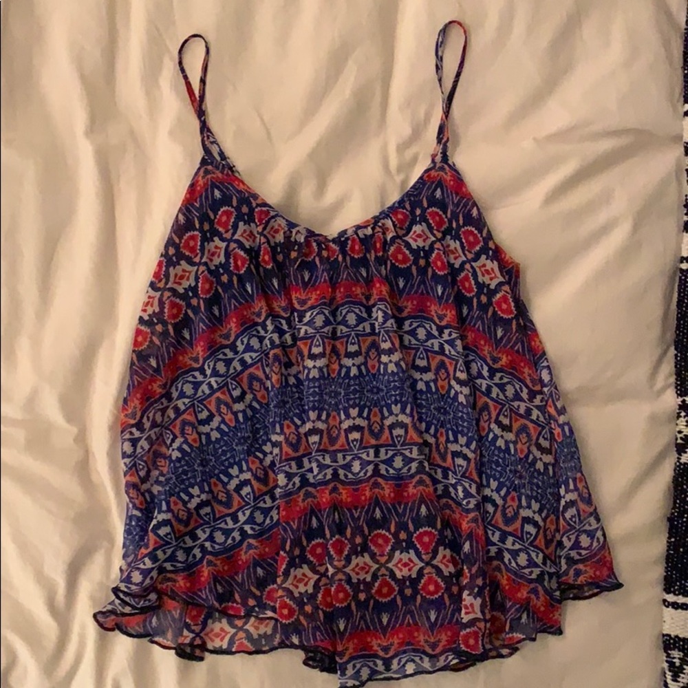 Express patterned tank